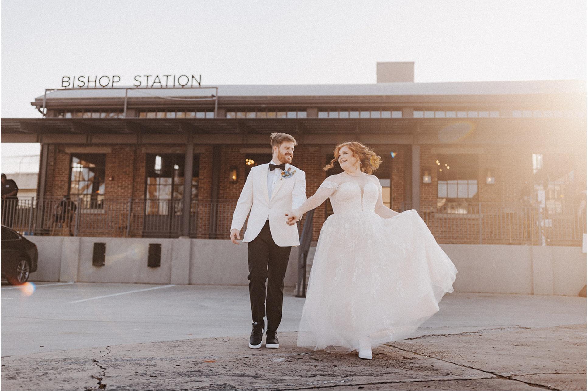 Spencer & Caroline — Bishop Station